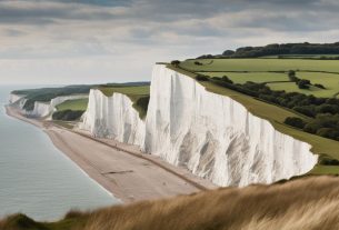 Białe klify w Dover: spektakularne widoki na angielskim wybrzeżu